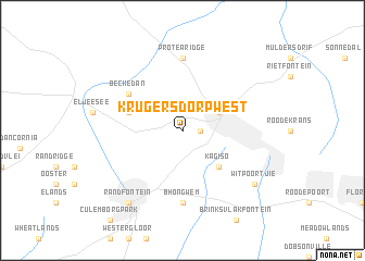 map of Krugersdorp West