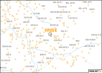 map of Kruge