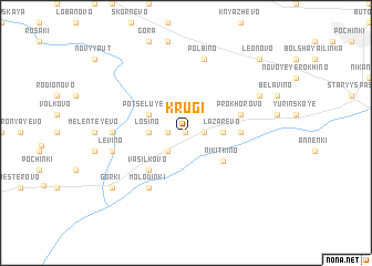 map of Krugi