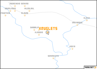 map of Kruglets