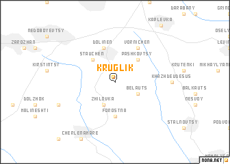 map of Kruglik