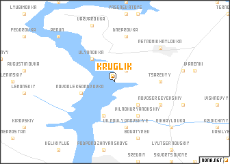 map of Kruglik