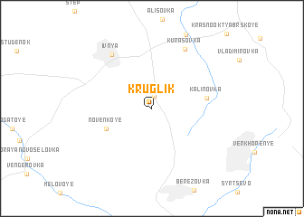 map of Kruglik