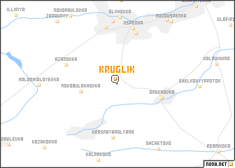 map of Kruglik