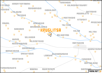 map of Kruglitsa