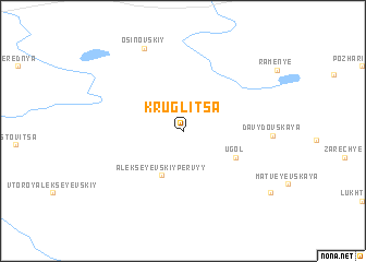 map of Kruglitsa