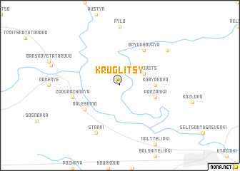 map of Kruglitsy