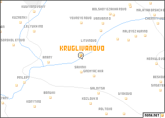 map of Kruglivanovo