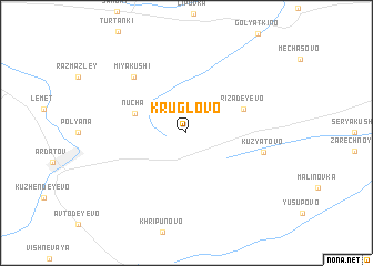 map of Kruglovo