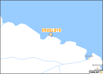 map of Krugloye