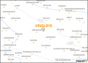 map of Krugloye