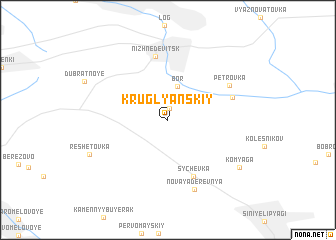 map of Kruglyanskiy