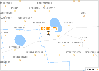 map of Kruglyy