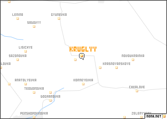 map of Kruglyy