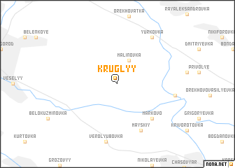 map of Kruglyy