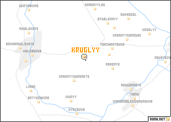 map of Kruglyy