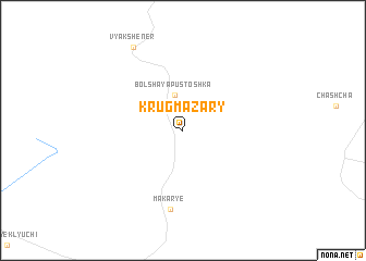 map of Krug-Mazary