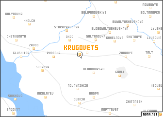 map of Krugovets