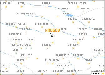 map of Krugov