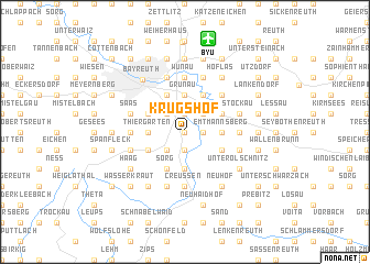 map of Krugshof