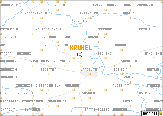 map of Kruhel