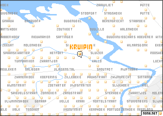 map of Kruipin