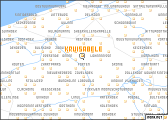 map of Kruisabele