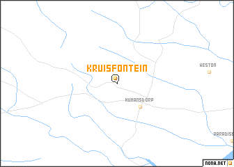 map of Kruisfontein