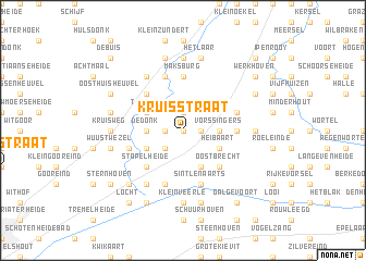 map of Kruisstraat