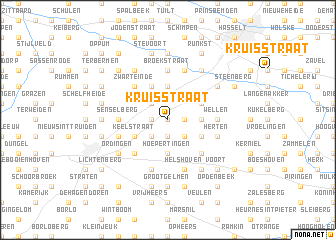 map of Kruisstraat