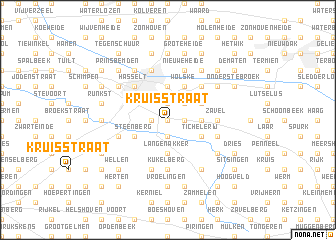 map of Kruisstraat