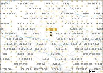 map of Kruis