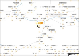 map of Kruk