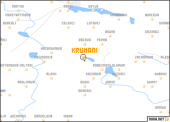 map of Krumani