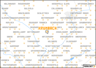 map of Krumbach