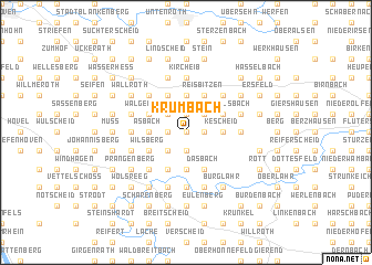 map of Krumbach