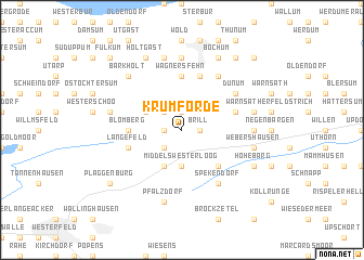 map of Krumforde