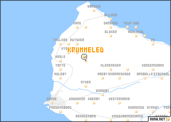 map of Krummeled