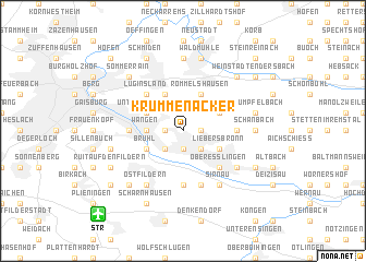 map of Krummenacker