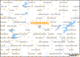 map of Krummenerl