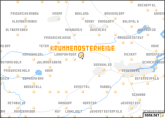 map of Krummenosterheide