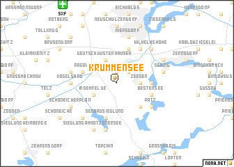 map of Krummensee