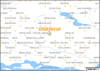 map of Krummerup