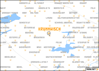 map of Krummwisch