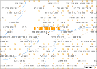 map of Krumnussbaum