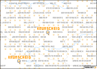 map of Krumscheid