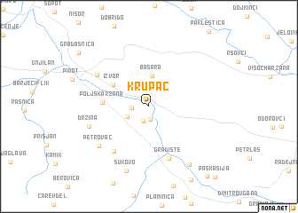 map of Krupac