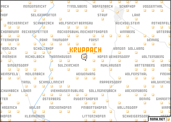 map of Kruppach