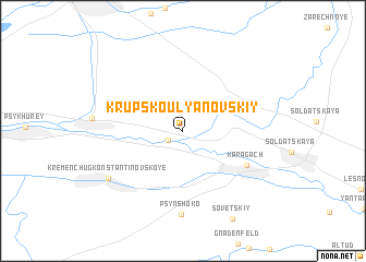 map of Krupsko-Ul\