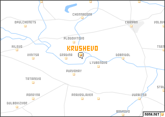 map of Krushevo